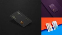 6202+ Uv Business Card Mockup High Resolution