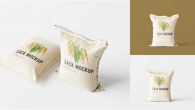 6214+ Rice Sack Mockup Free Graphic Mockup PSD