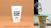 6221+ Plastic Cup Mockup Psd Free Smart PNG Image