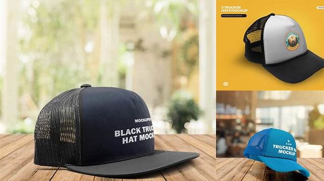 6228+ Trucker Hat Mockup Free Best for Showcase