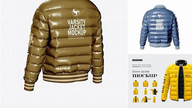 6233+ Down Jacket Mockup Download Free