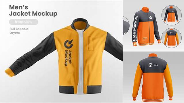 6237+ Mockup Jacket Psd Free PSD File Download