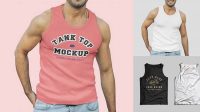 6247+ Men's Tank Top Mockup Free Easy Editable