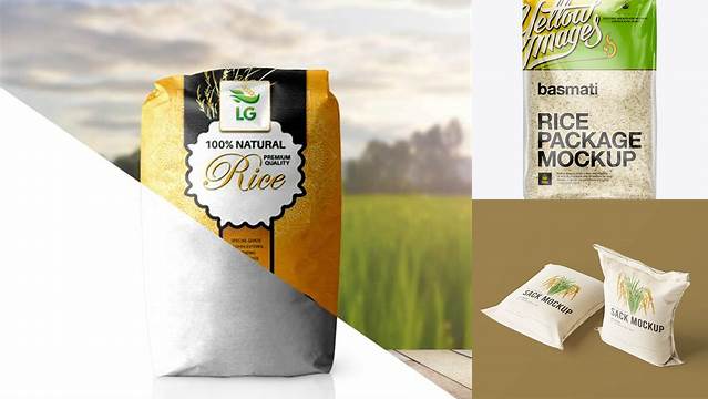 6254+ Rice Bag Mockup Free Psd Download Free