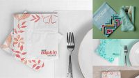 6255+ Napkin Mockup Free Download Free