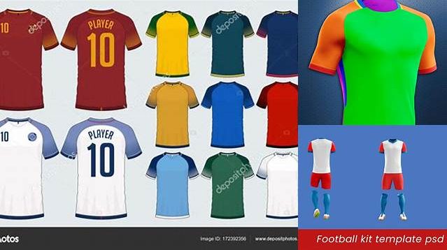 6257+ Template Camisetas De Futbol Psd Smart PNG Image