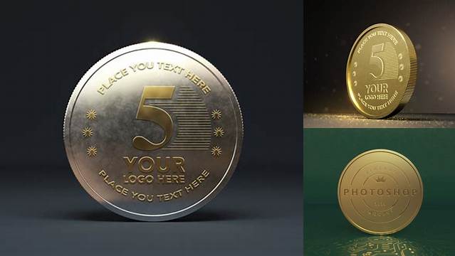 6260+ Gold Coin Mockup Psd Free Digital Download