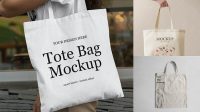 6261+ Download Mockup Tote Bag Cdr Free PSD