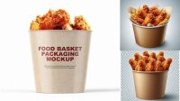 6269+ Fried Chicken Bucket Mockup Digital Download