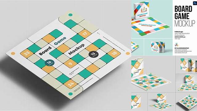 6271+ Board Game Mockup Free Creative Design File