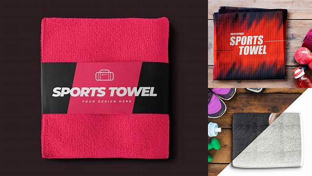 6278+ Gym Towel Mockup Free Include TIFF