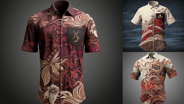 6280+ Mockup Baju Batik Advanced Editable PSD