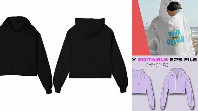 6281+ Crop Hoodie Mockup Free Advanced Photoshop Template