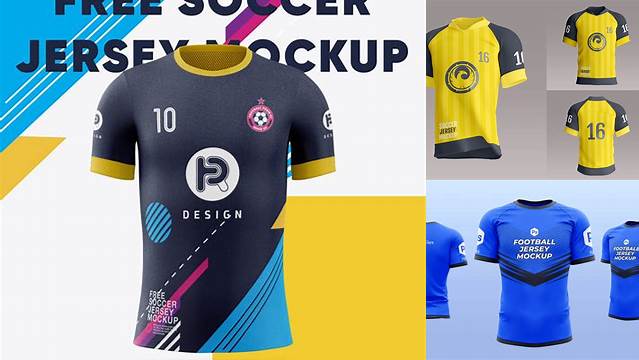 6291+ Soccer Jersey Mockup Free Download Free