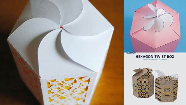 630+ Hexagon Twist Top Box Creative Design File