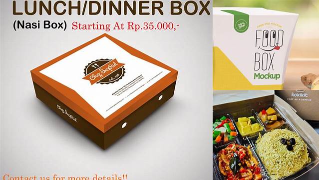 6302+ Mockup Box Nasi Free PSD