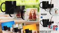 6303+ Mockup Caneca Magica Gratis Free PSD