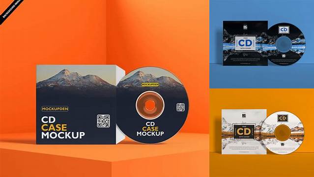 632+ Cd Mockup Free Customizable PSD Templates