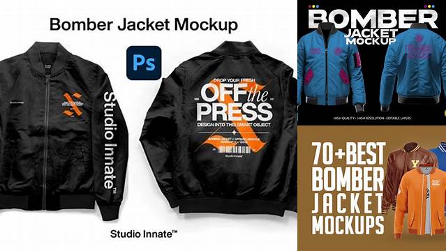 6324+ Bomber Mockup Free Free Graphic Resource