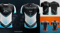 6327+ Mockup Jersey Gaming Premium Quality PSD Freebie