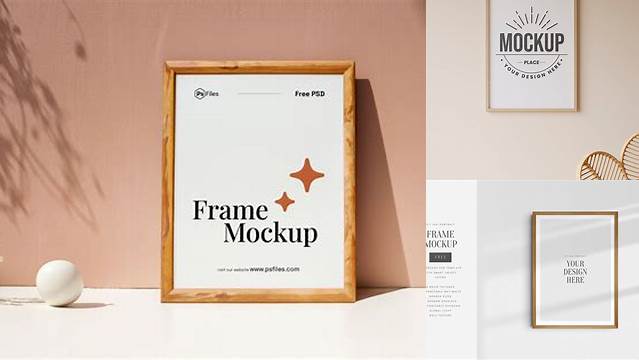 6328+ Free Frame Mockup For Etsy PSD Download