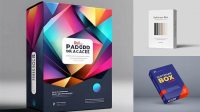 6338+ Software Box Mockup Generator Free Fully Layered PSD Freebie