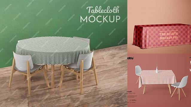 6360+ Tablecloth Mockup Free Download Custom Mockup PSD for Free