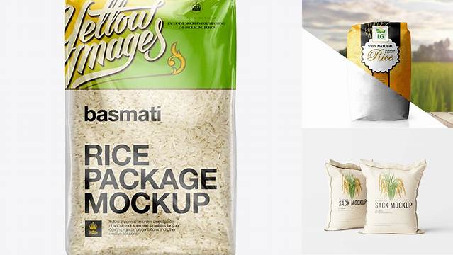 6362+ Bag Of Rice Mockup Digital Download