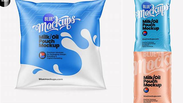 6365+ Milk Pouch Mockup Psd Free Download PSD for Creative Projects