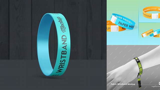 6368+ Event Wristband Mockup Free Psd Free PSD