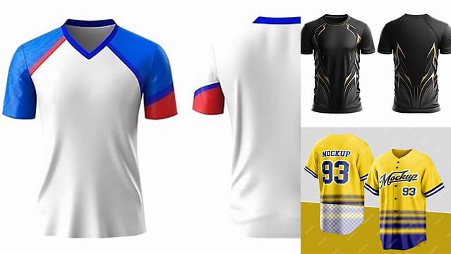 6368+ Jersey Mockup Smart PNG Image