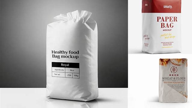 6382+ Flour Bag Mockup Free Download Digital Download