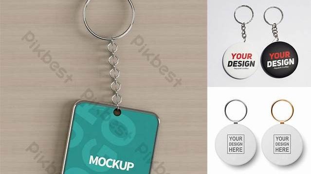 6384+ Mock Up Gantungan Kunci PSD Download