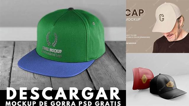 6395+ Mockup Gorra Free Editable PSD