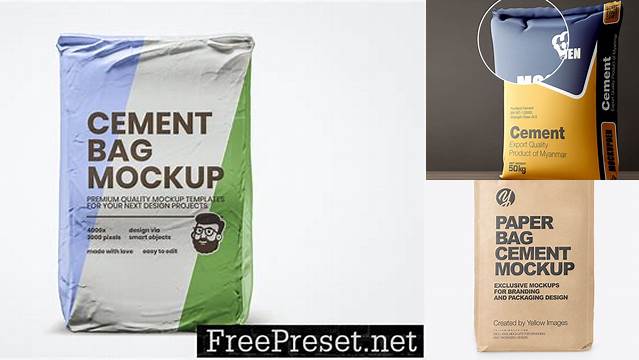 6399+ Cement Bag Mockup Free Download Free Mockup Templates