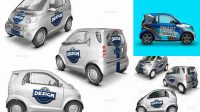 6411+ Smart Car Mockup PSD Free Download