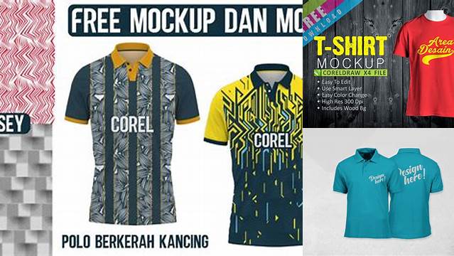 6412+ Mockup Kaos Berkerah Download PSD Now