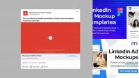 6415+ Linkedin Ad Mockup Free High-Quality PSD Files