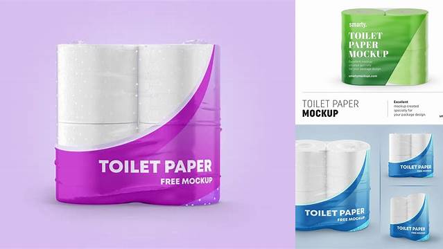 6423+ Toilet Paper Mockup Free Download PSD Download