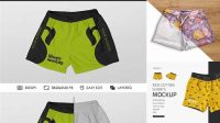 6440+ Cotton Shorts Mockup Free Mockup File Free Download