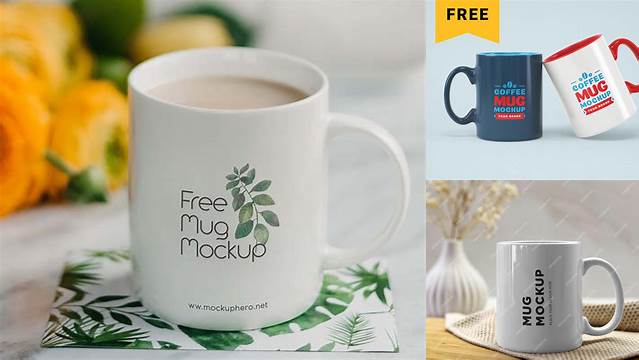 6451+ Mockup Mug Cdr PSD Free Download