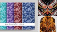 6456+ Template Baju Batik Premium Free Graphic Resource