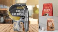 6457+ Dog Food Bag Mockup Free Professional PSD Mockup