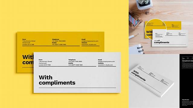 6460+ Compliment Slip Mockup PSD Free Download