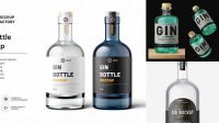 6463+ Gin Mockup Free Best Free Mockup PSD