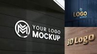 6475+ Best 3d Logo Mockup Free Download Smart Object PSD