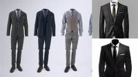 6475+ Suit Mockup Best for Showcase