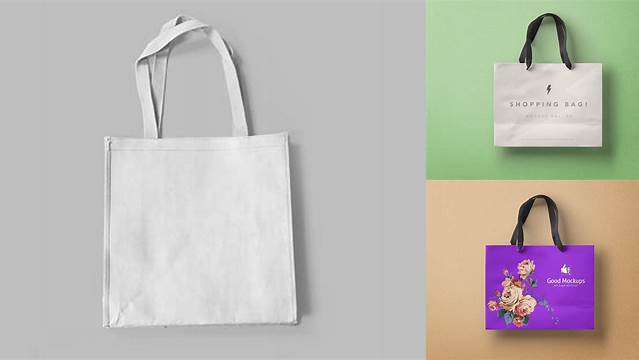 6476+ Laptop Bag Mockup Free High-Quality PSD