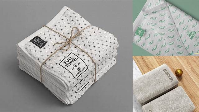 6481+ Free Tea Towel Mockup PSD Free Download