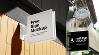 650+ Outdoor Sign Mockups Customizable Design Files